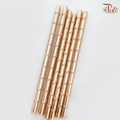 45cm - Golden Bamboo Decoration (6 Sticks)《如意金竹》