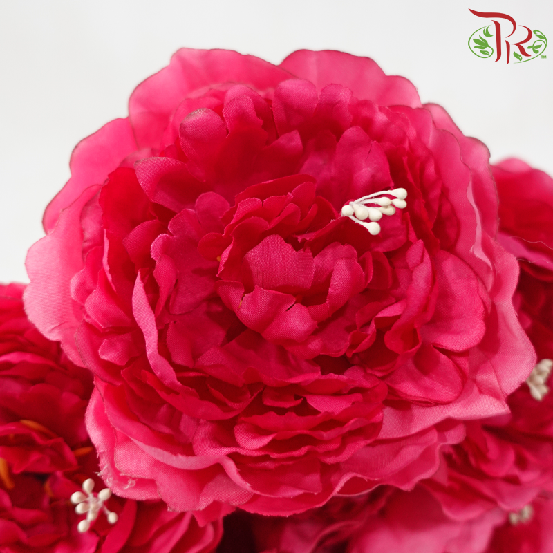 Artificial Peony Bush