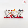 1.5" Mini Lucky Cat White