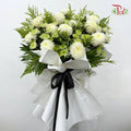 Condolence Wood Stand- Pure Serenity
