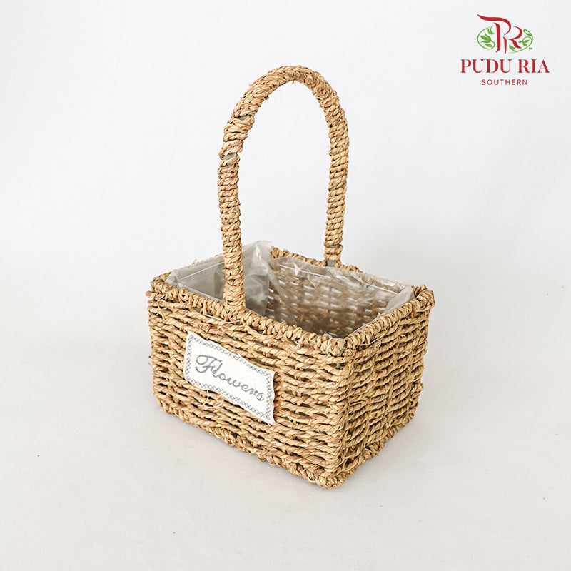 Rope Basket Rectangle