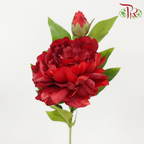 Artificial Peony Spray - 2 Stems