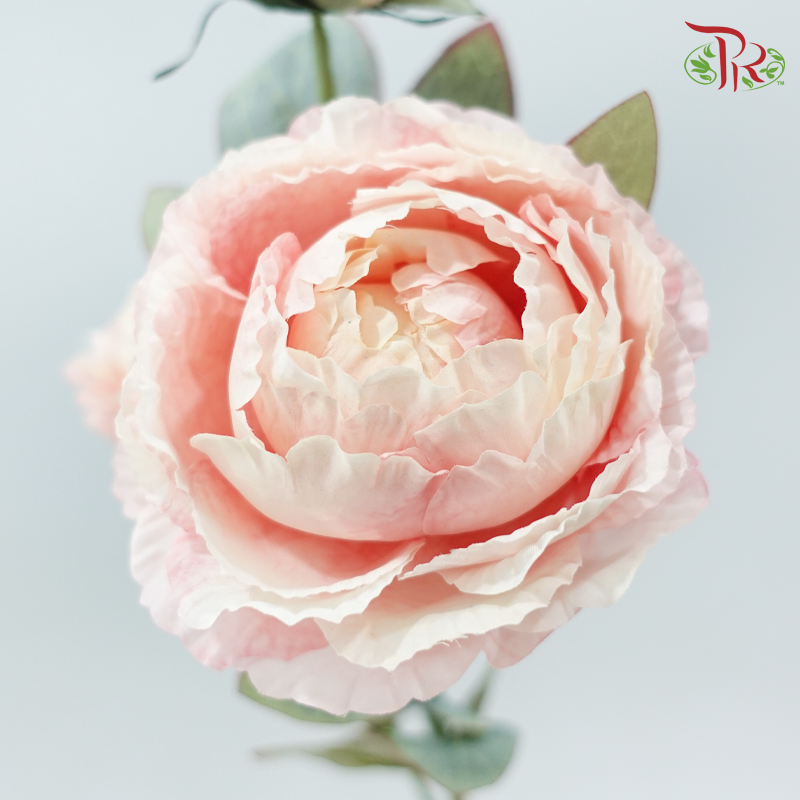 Artificial Peony Spray - 2 Stems