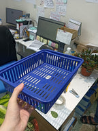 Plastic Handy Basket (Random Color)