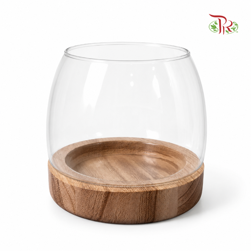YSHS-SN1313-1/36 Vase with Wooden Stand