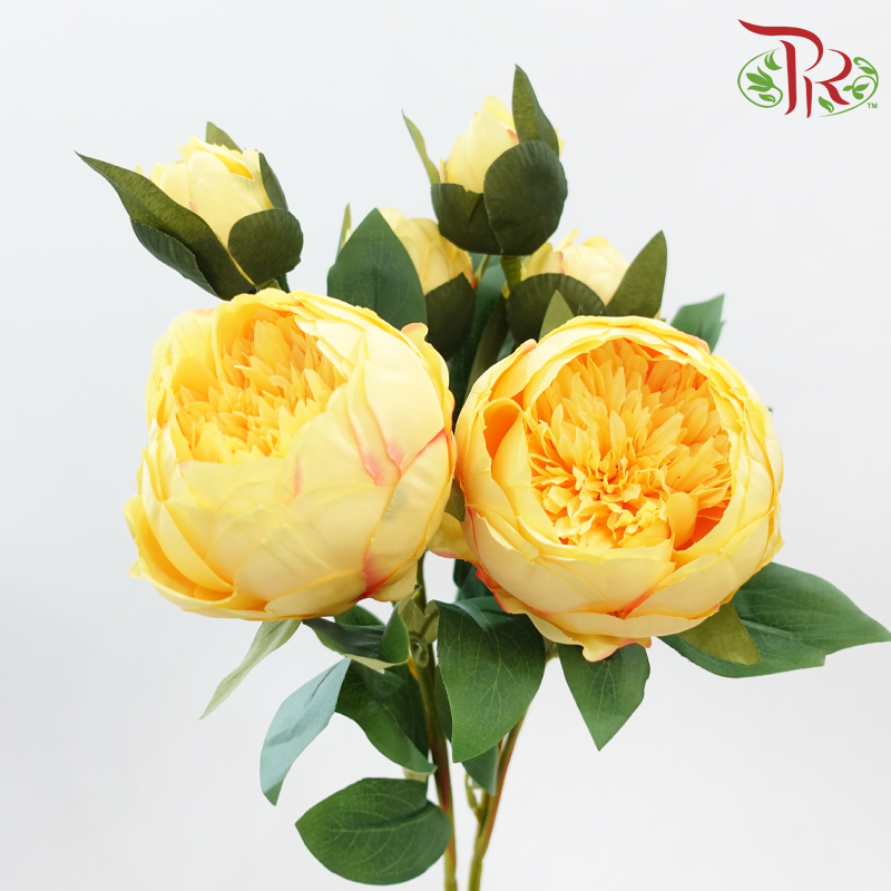 Artificial Peony Sarah - 2 Stems