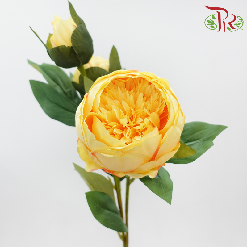Artificial Peony Sarah - 2 Stems