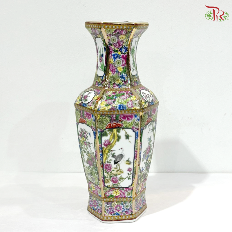 A65 Ceramic Qing Hua Vase