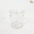 Acrylic Round Container With Handle Hole (With Size Options)
