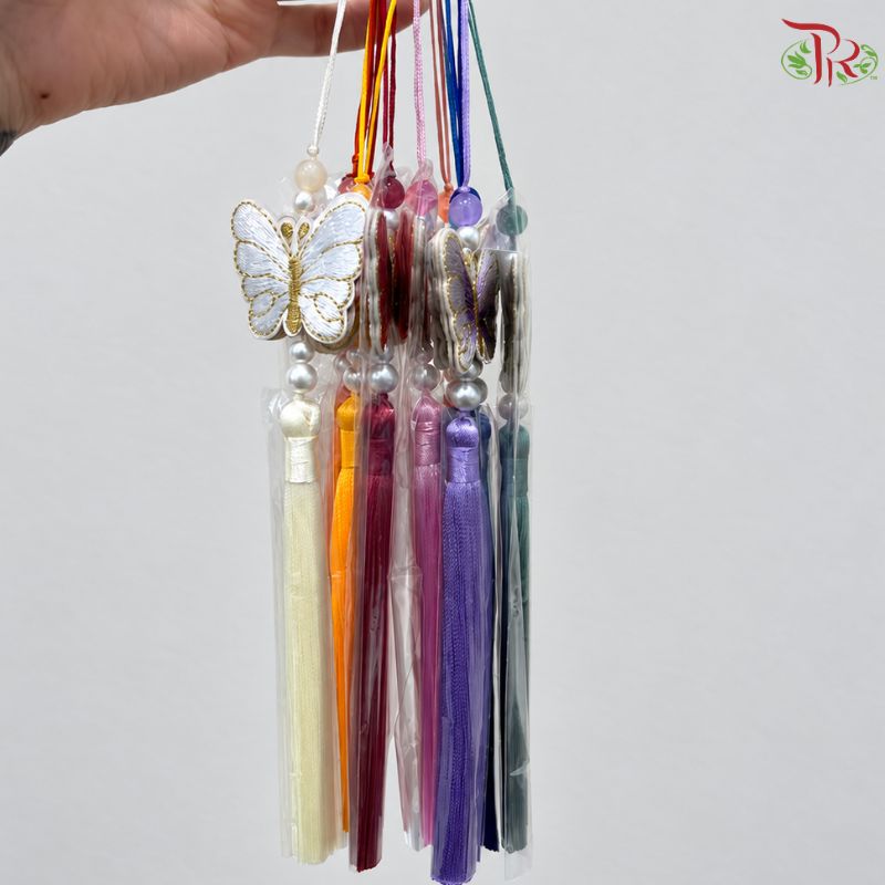 Butterfly Tassel Ornaments (1 unit)-Random color