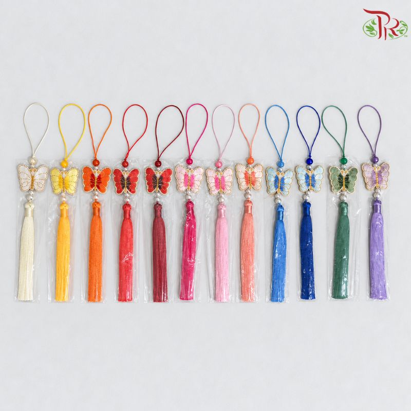 Butterfly Tassel Ornaments (1 unit)-Random color