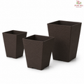 FELTON SQUARE FLOWER POT 2455