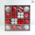 Christmas Ball & Bell Ornament Set (42-44 pcs)