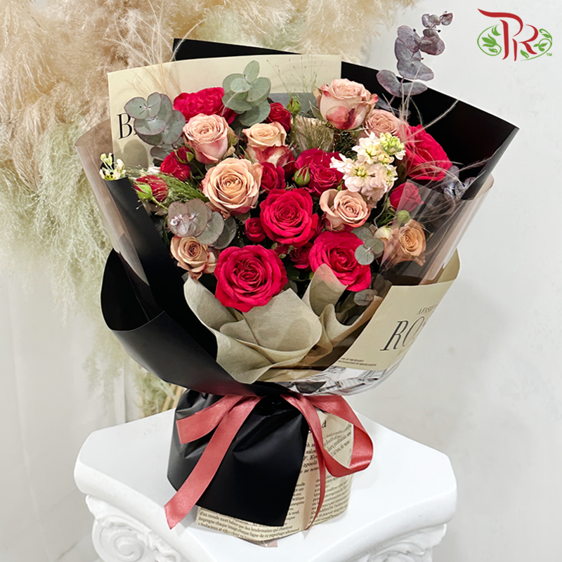 Swanky by bouquet scaffold