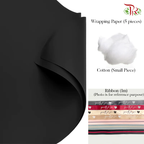 包花懒人包 DIY Self Wrapping Kit (Suitable for small and medium size bouquet)-Black-Pudu Ria Florist-prflorist.com.my
