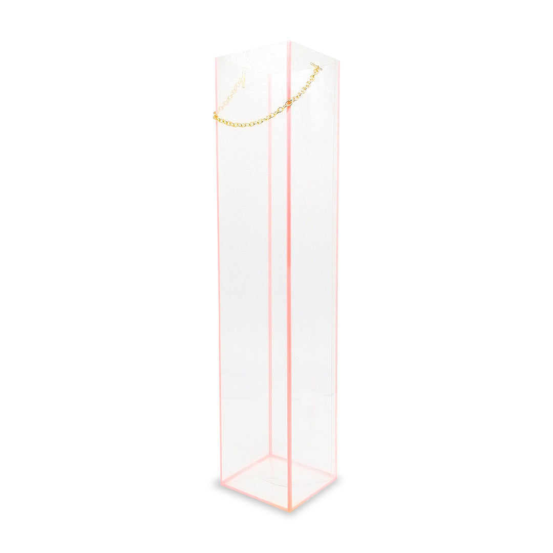 FBA010 PVC TRANSPARENT CHAIN BAG - Freesia