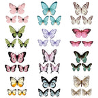 FBA019 3D BUTTERFLY - Freesia