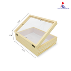 FBA028 WOODEN FLORAL FRAME - Freesia