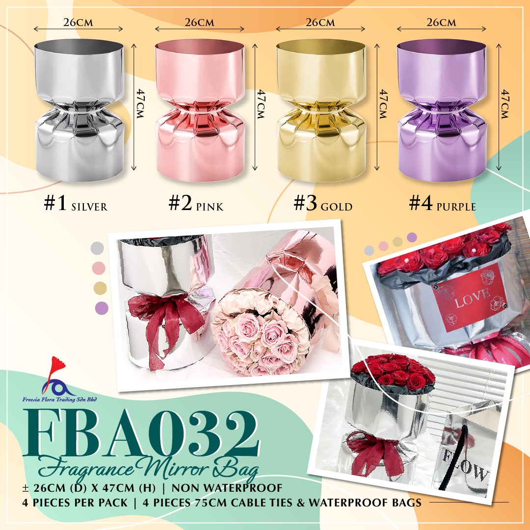 FBA032 DIY FRAGRANCE MIRROR CONTAINER - Freesia