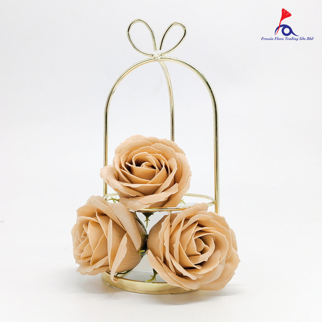 FBA044 KOREAN SOAP FLOWER (5 LAYER) - Freesia