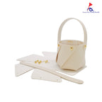 FBA046 MINI LEATHER FLOWER BAG - Freesia
