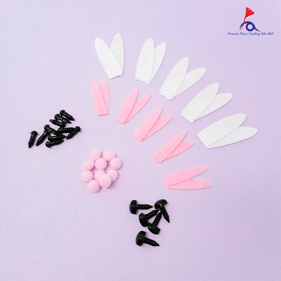 FBA062 DIY FLOWER ACCESSORIES (BUNNY) - Freesia