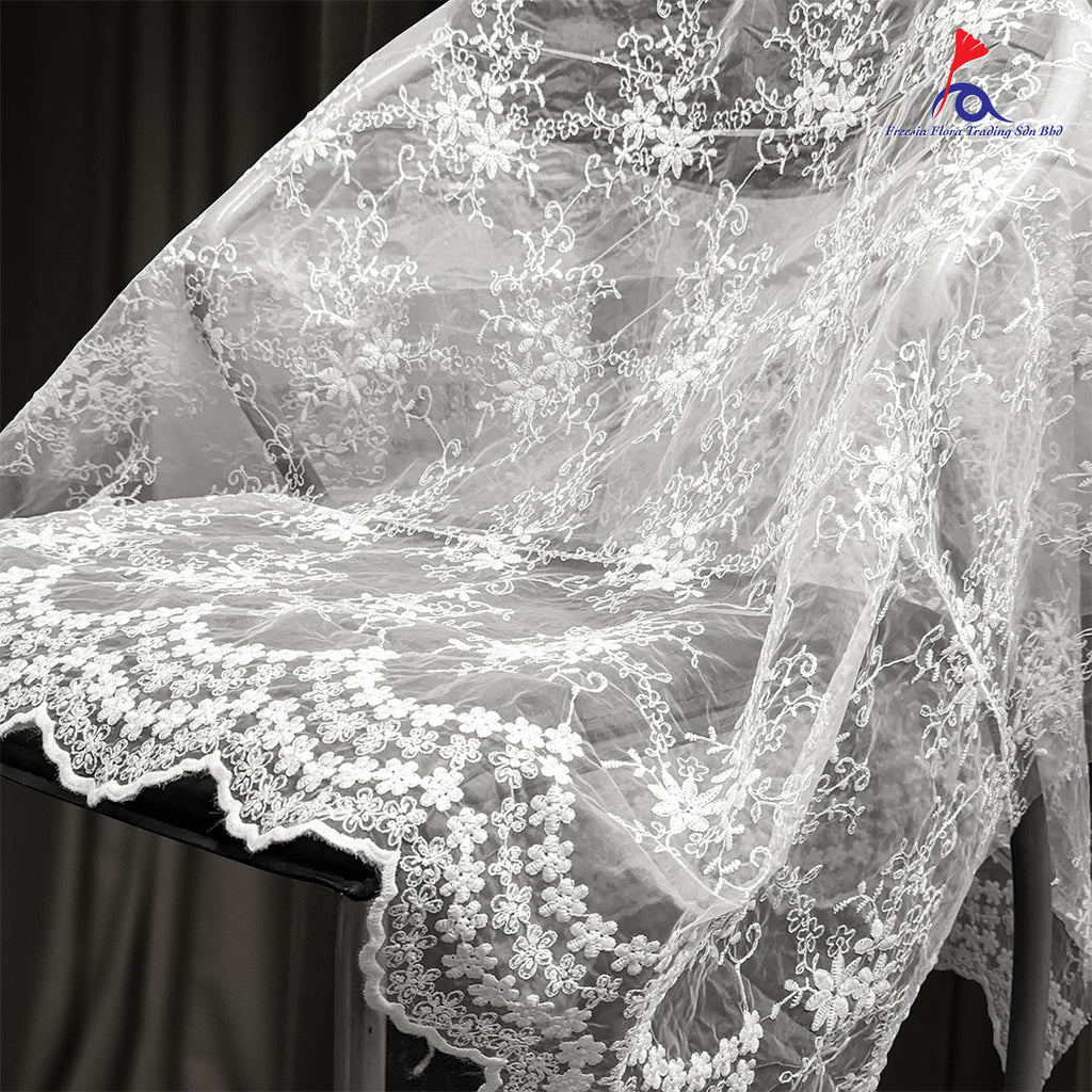 FBA065 LACE CLOTH (1M X 1.35M) - Freesia