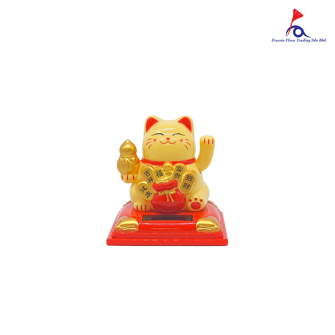 3寸 太阳能葫芦猫