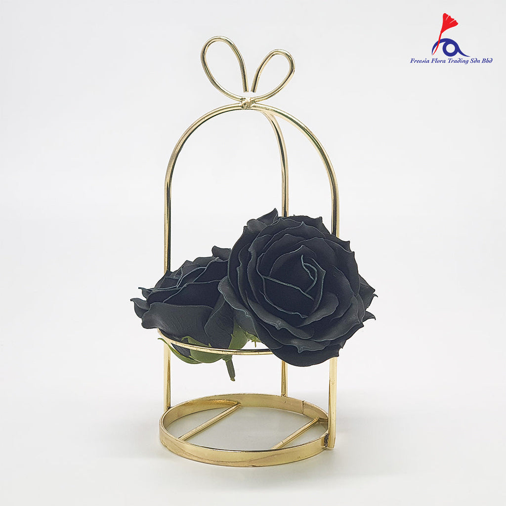 Premium Soap Flower With BLACK Eyeliner (6 Layers)