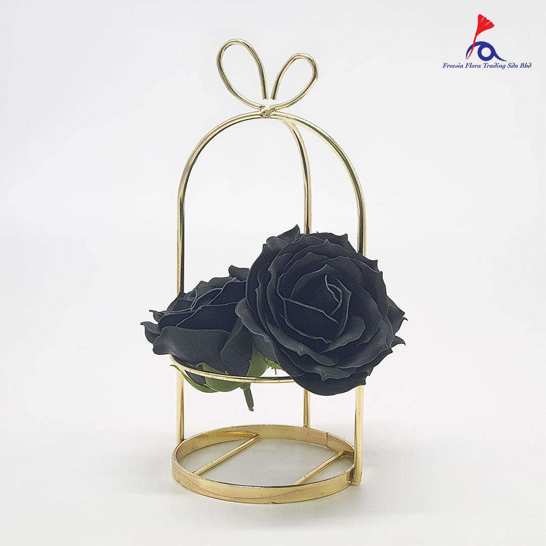 Premium Soap Flower With BLACK Eyeliner (6 Layers)