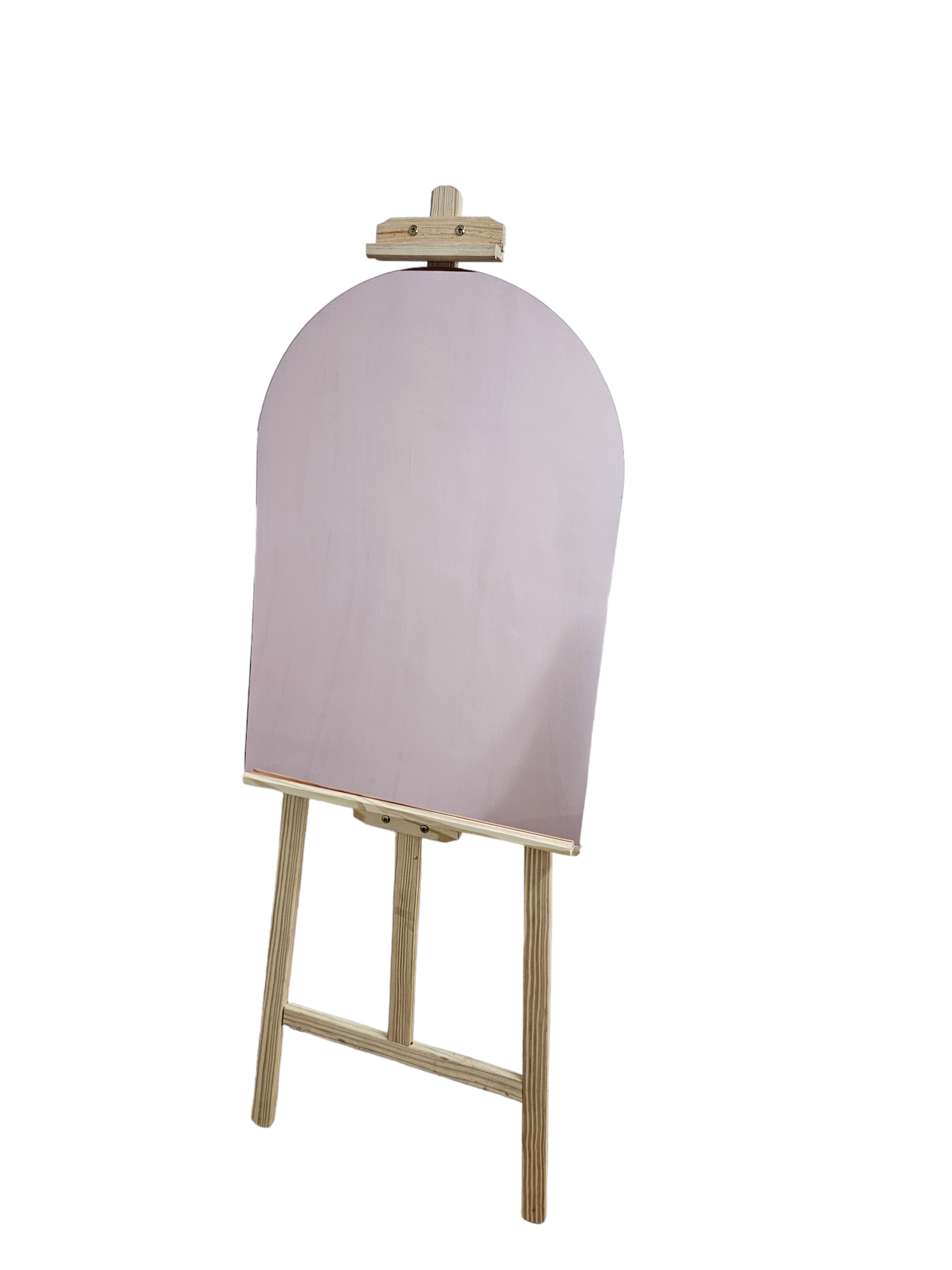 Half Moon Shape Acrylic Mirror Board (Mirror Only)
