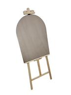 Half Moon Shape Acrylic Mirror Board (Mirror Only)