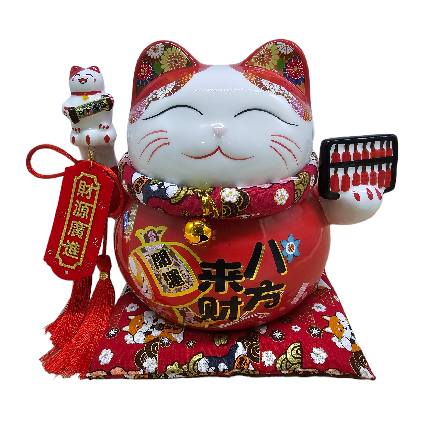 8" 精美陶瓷 高品质 八方来财 (存钱罐)