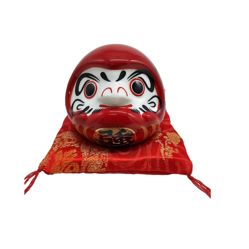 3" Japanese Mini Daruma 达摩陶瓷 (存钱罐)