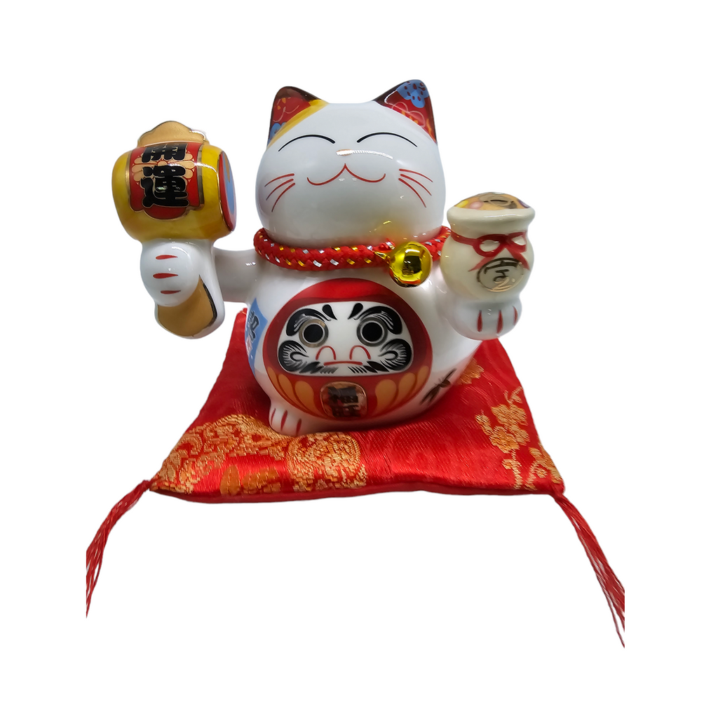4" 陶瓷 高品质 招财猫 (存钱罐)