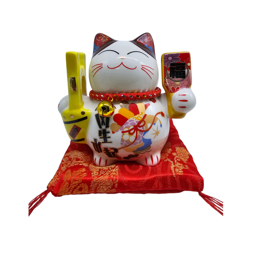 4" 陶瓷 高品质 招财猫 (存钱罐)