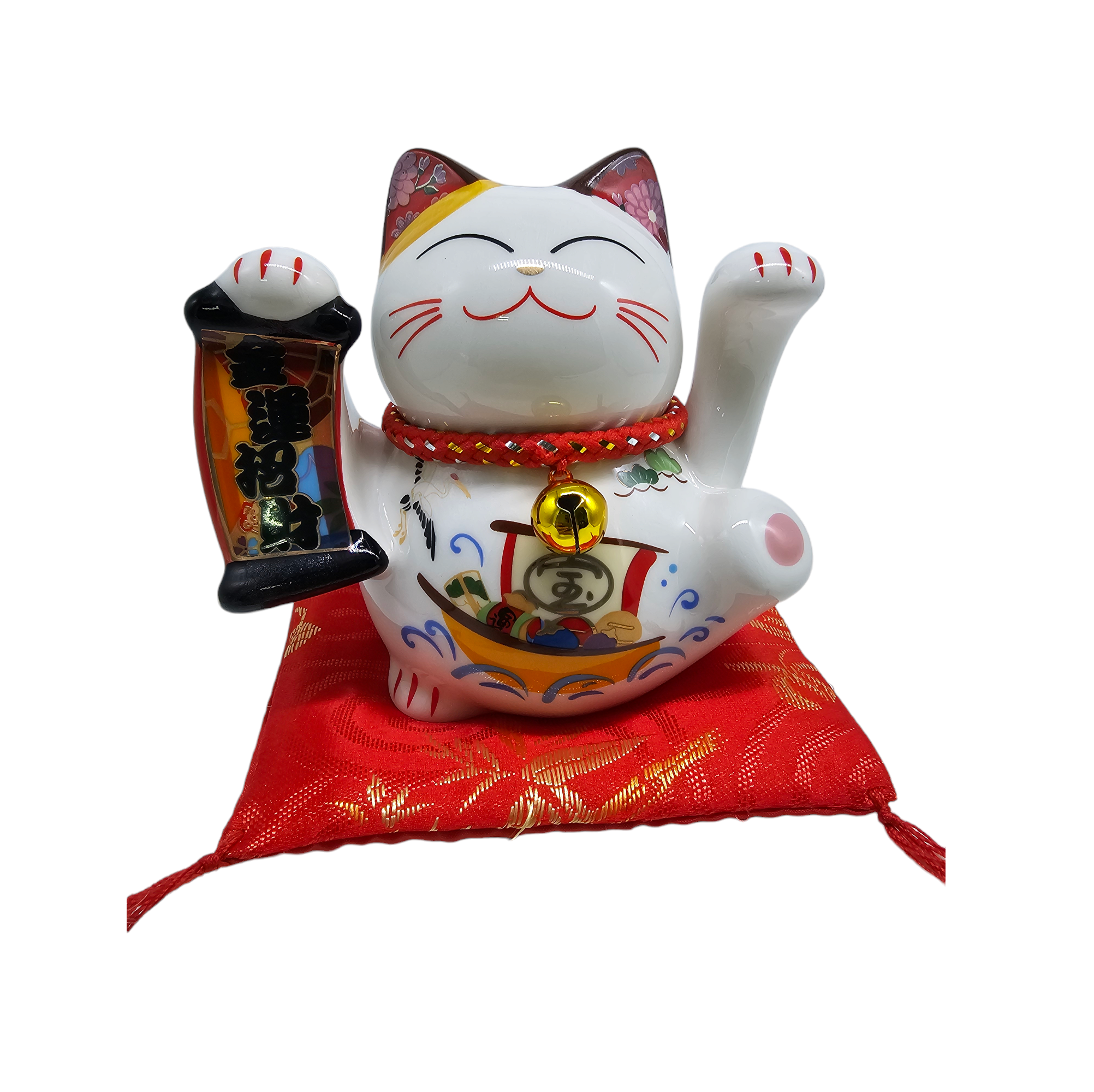 4" 陶瓷 高品质 招财猫 (存钱罐)