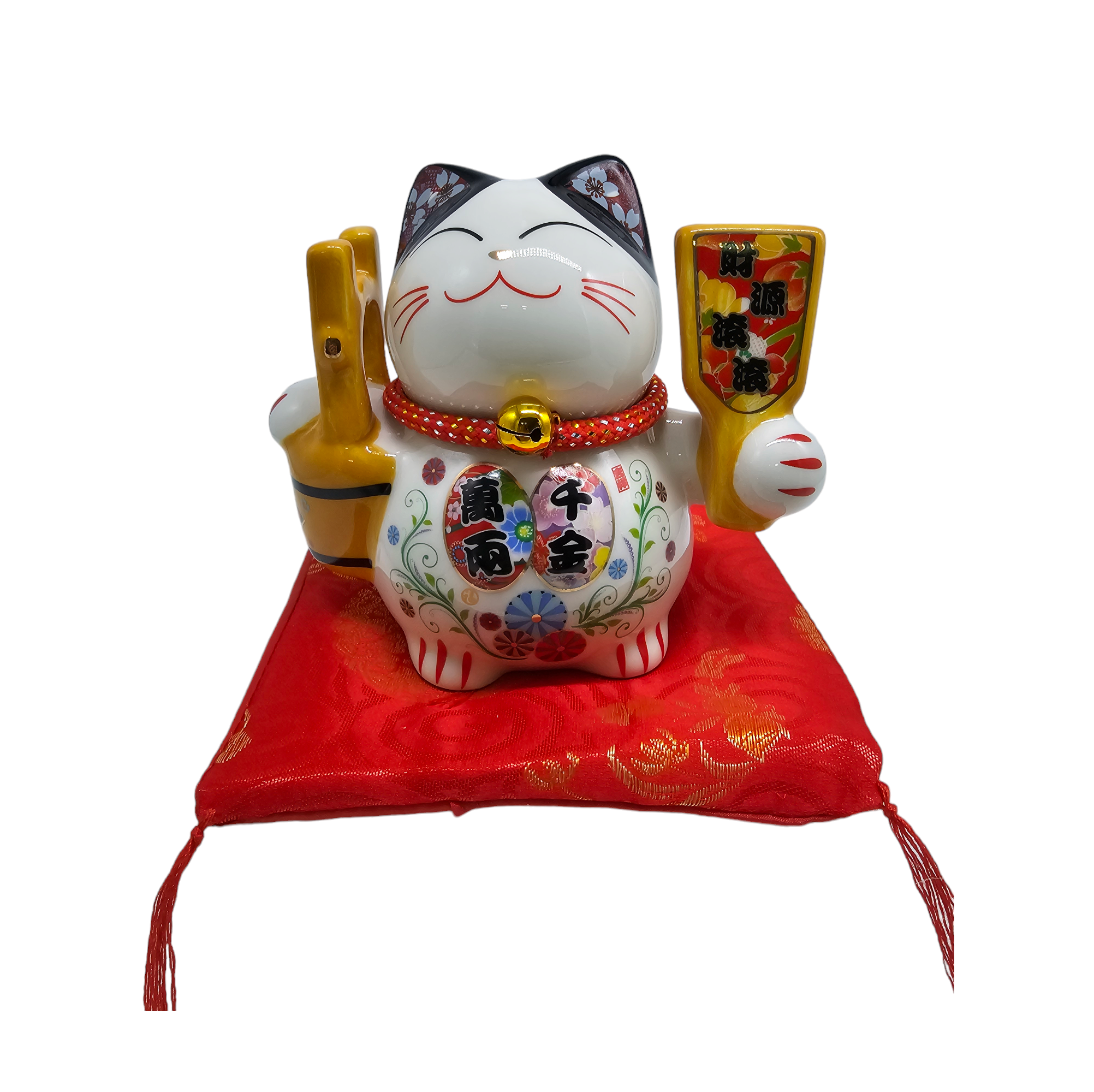 5" 陶瓷 高品质 招财猫 (存钱罐)