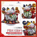 7.5" 《”千客萬來“ 招财猫》
