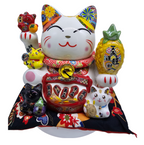 8"《”金運招財“ 招财猫》