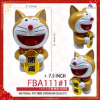 FBA111#1  7.5IN 小叮噹 开運 招财猫