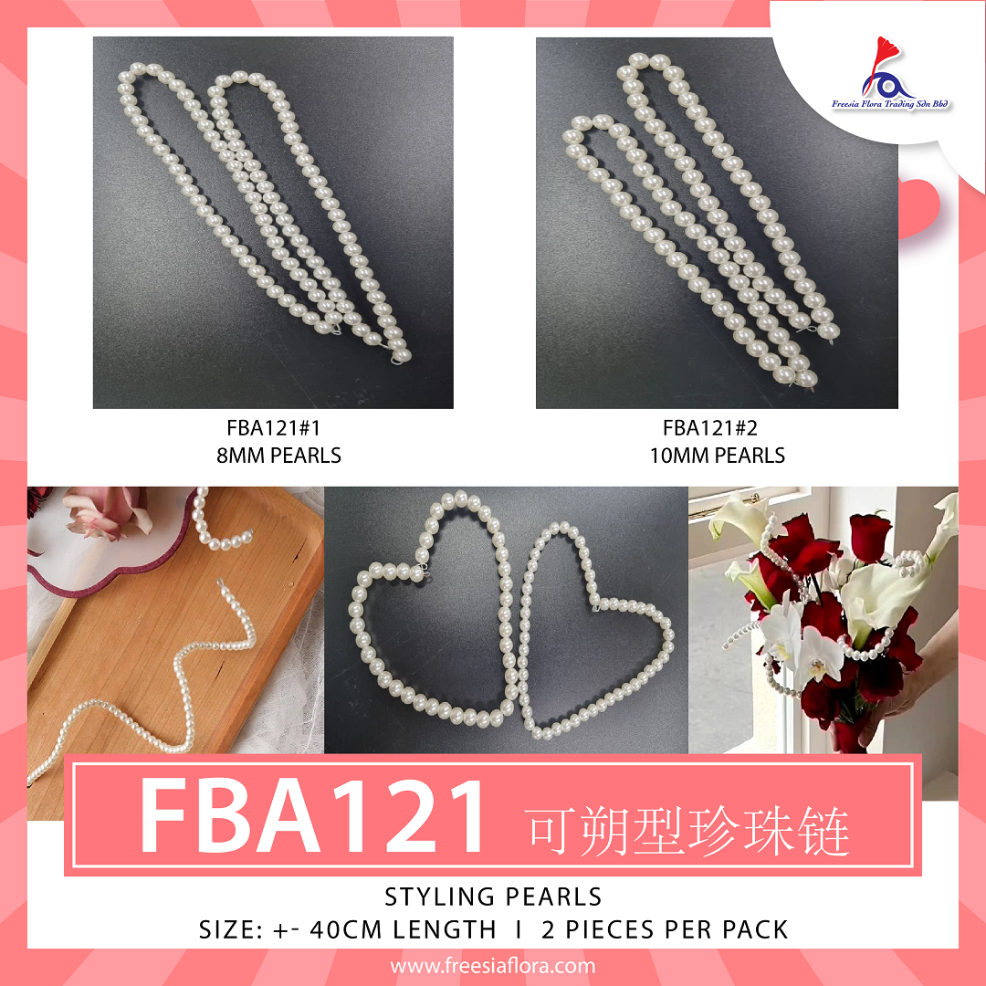Styling Pearls (+-40cm Length)