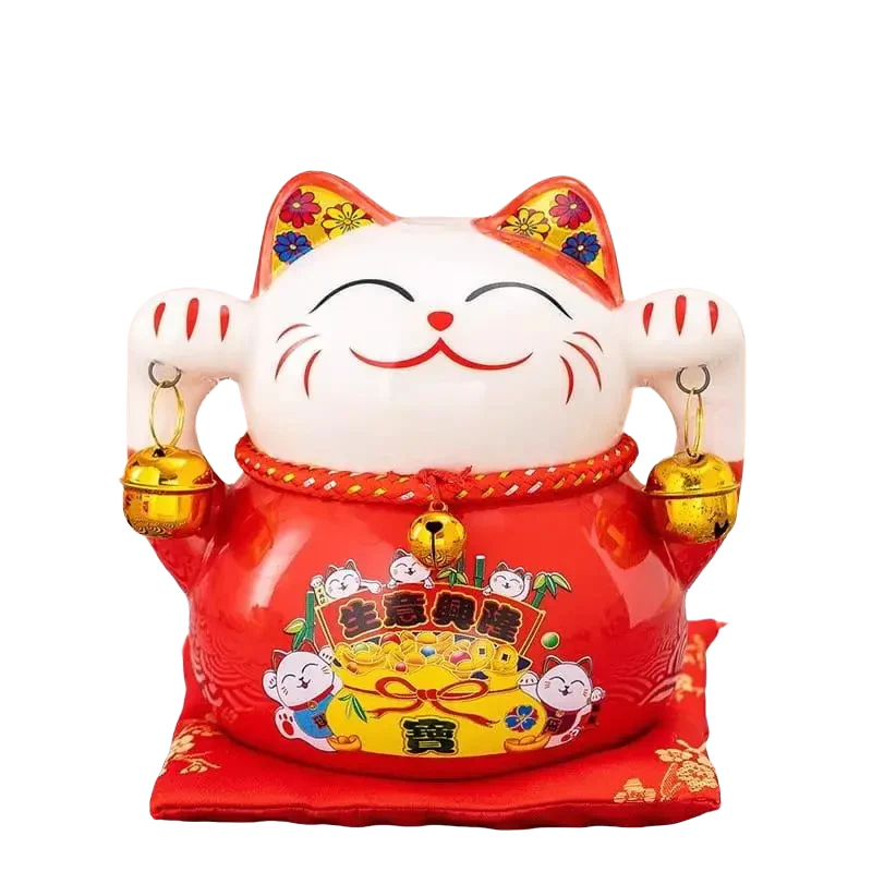 5'' Lucky Cat 《招财喜猫》