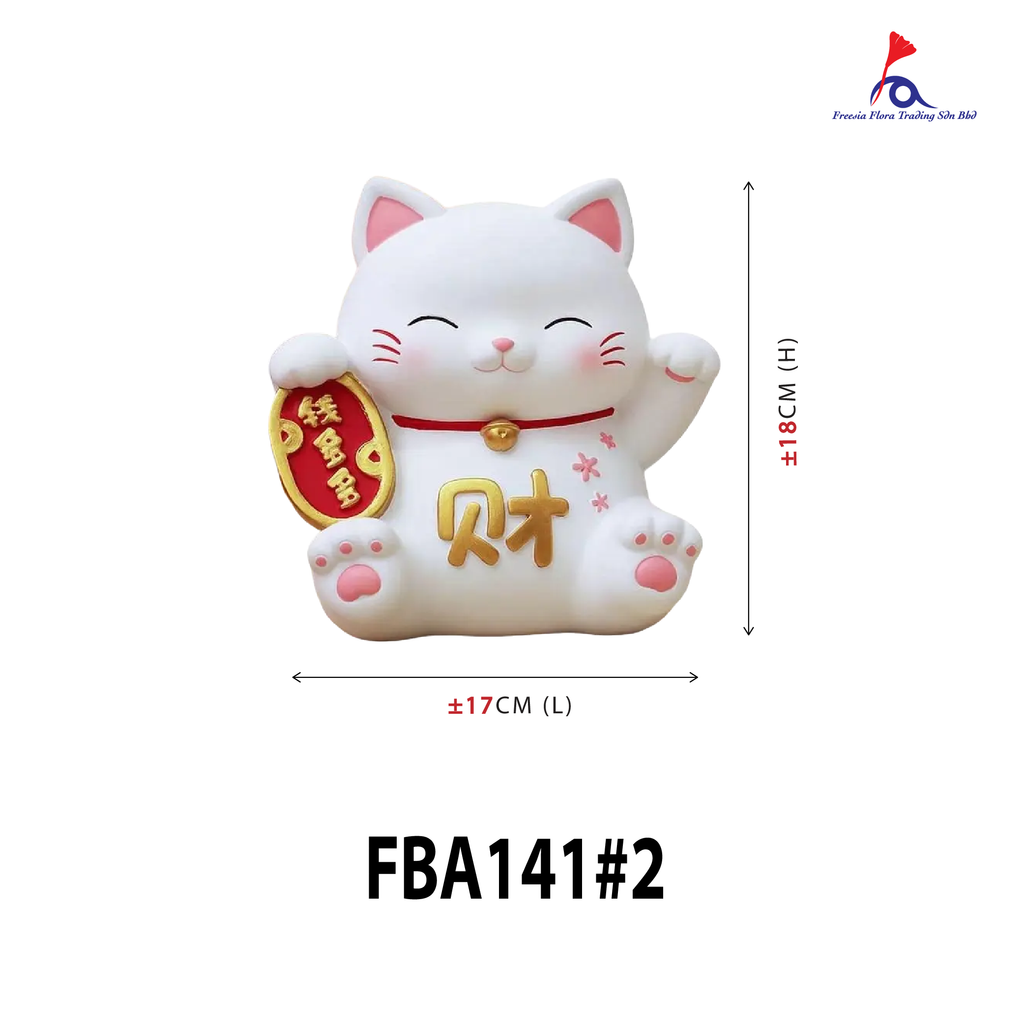 7“ Lucky Cat 《财气钱多多-招财猫存钱罐》
