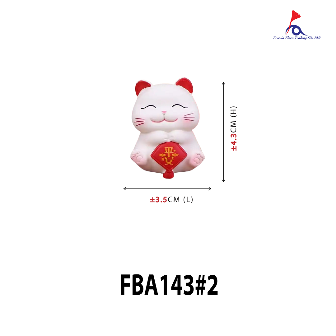 1.5“ Mini Lucky Cat 《平安-招财猫》