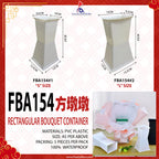 FBA154 Rectangular Bouquet Container