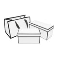 FBB070 3 PIECES PAPER BOX - Freesia