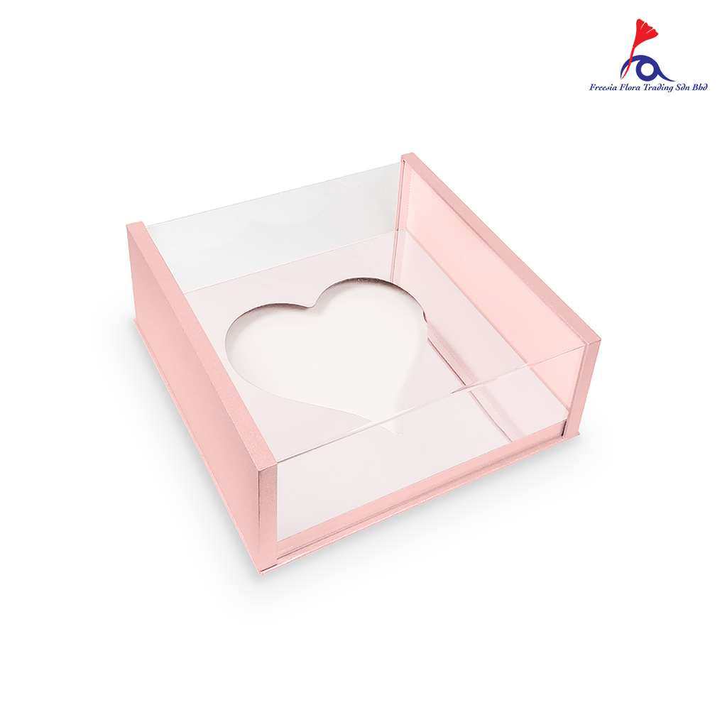 FBB074 MEDIUM LOVE ROSE BOX - Freesia