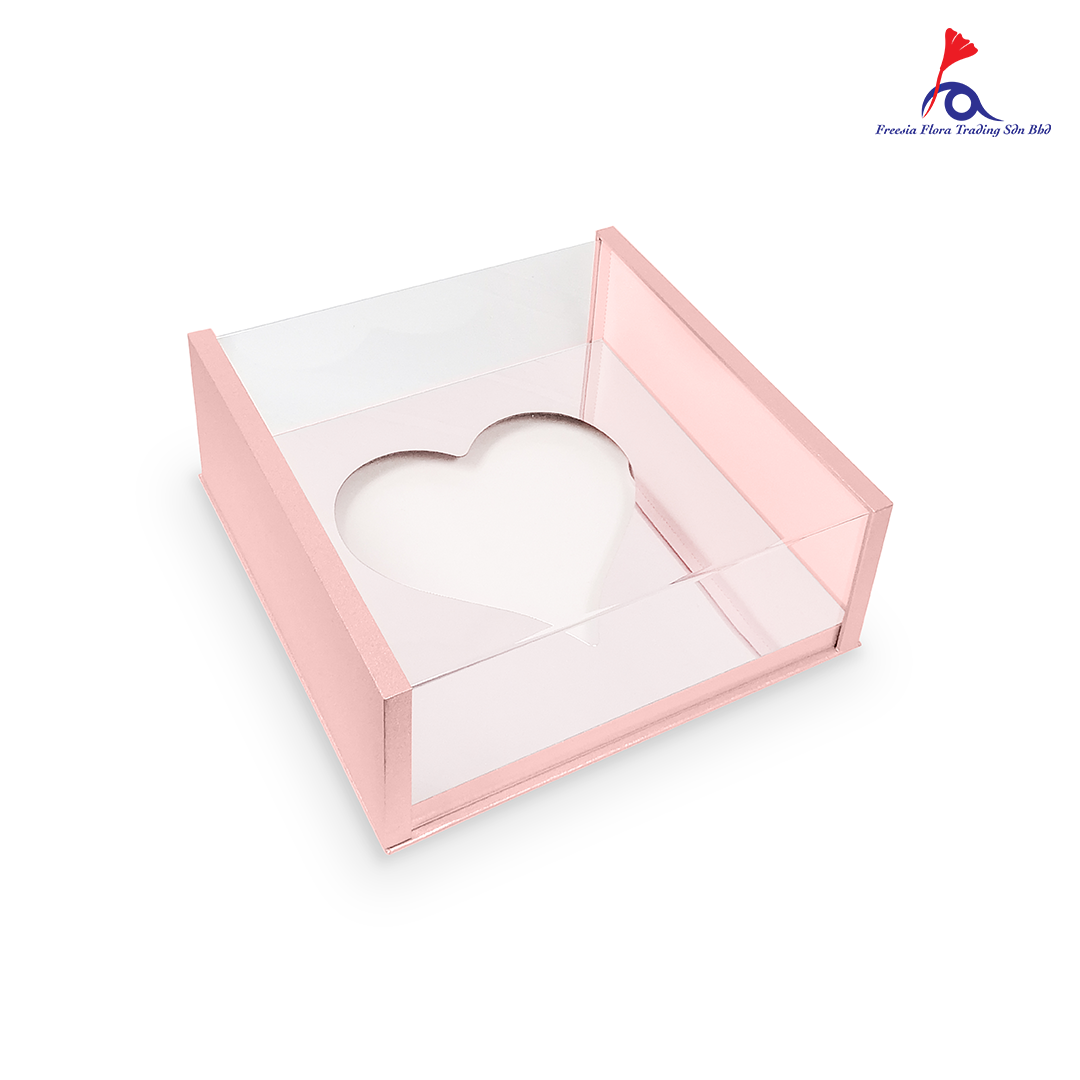 FBB074 MEDIUM LOVE ROSE BOX - Freesia