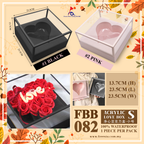FBB082 ACRYLIC LOVE BOX - Freesia